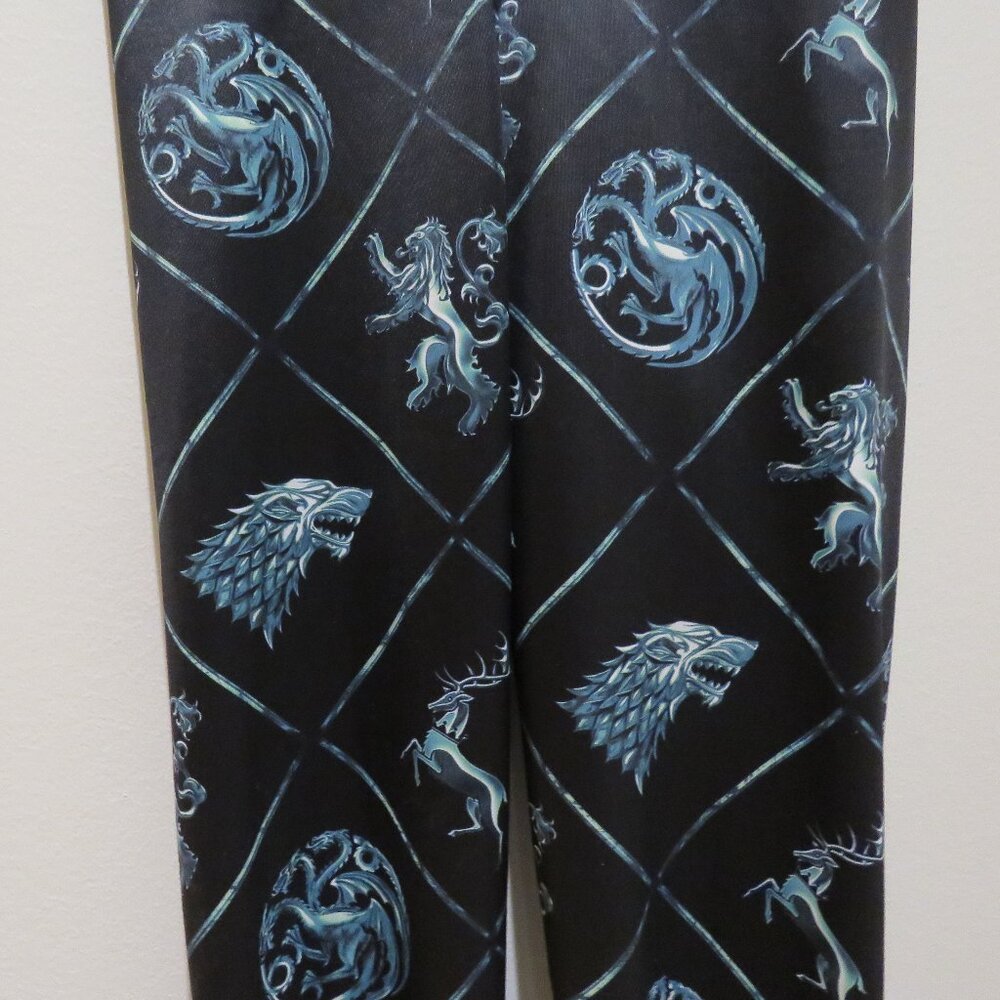 BLACKMILK Game Of Thrones Win Or Die Leggings Goth Alt Punk Cosplay Whimsigoth - Picture 8 of 14